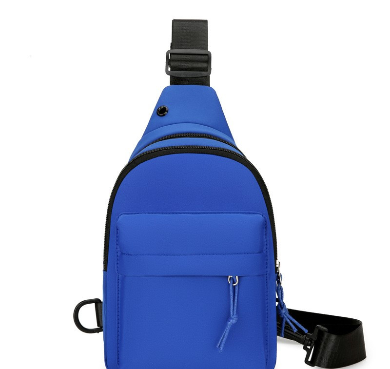 Rinnaga meeste kvaliteetne vetthülgav Oxfordi riidest ühe õlakott Õpilaskott õues vaba aja veetmiseks mõeldud rinnakott