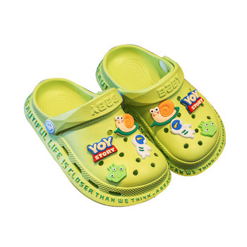 Παιδικά Παπούτσια Καλοκαίρι Παιδικά Crocs Χονδρική Πανωφόρια Αγόρια Αντιολισθητικές Παντόφλες Κορίτσια Baotou Baby Cartoon Σανδάλια Καλοκαίρι