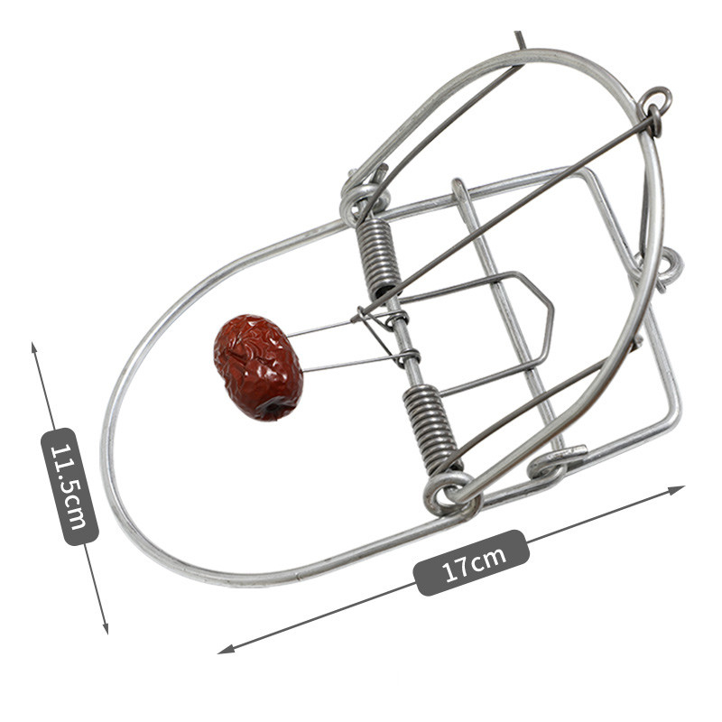 Παγίδα ποντικιού Σιδερένια παγίδα ποντικιού Οικιακή παγίδα ποντικιού εσωτερικού χώρου Πιάστε και σβήστε το κλουβί ποντικιού