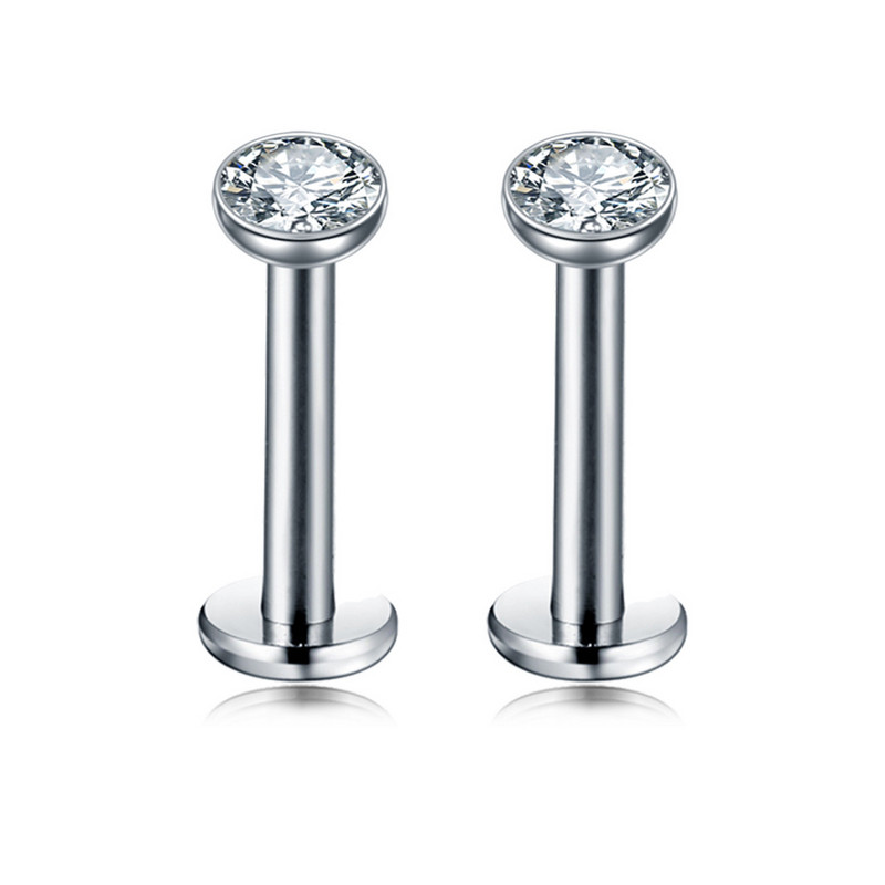 Από ανοξείδωτο ατσάλι ειδικό σχήμα ζιργκόν σχήμα καρδιάς καρφίτσα χειλιών πέντε αστέρων πουλά δημοφιλή κοσμήματα piercing