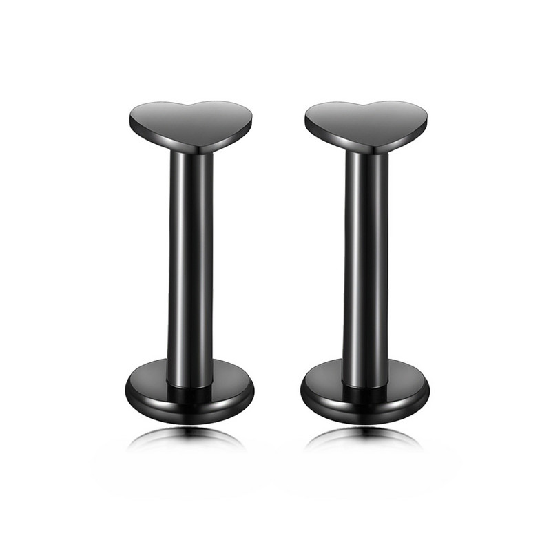 Από ανοξείδωτο ατσάλι ειδικό σχήμα ζιργκόν σχήμα καρδιάς καρφίτσα χειλιών πέντε αστέρων πουλά δημοφιλή κοσμήματα piercing