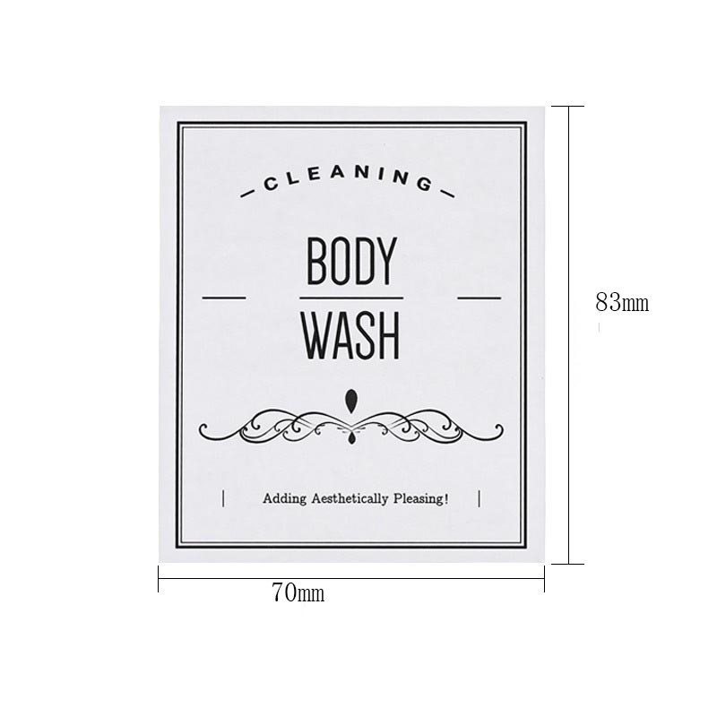 spot 12 αυτοκόλλητα διανομέα σαπουνιού pvc αδιάβροχο και αδιάβροχο λάδι μπουκάλι απολυμαντικό χεριών ετικέτα δεξαμενής κάμερας μπάνιου