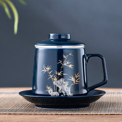 Ceai de ceai din ceramica rezistenta la caldura GIANXI Ceasuri Puer chinezesti de calitate superioara Set de ceai Kung Fu de uz casnic de inalta calitate si convenabil