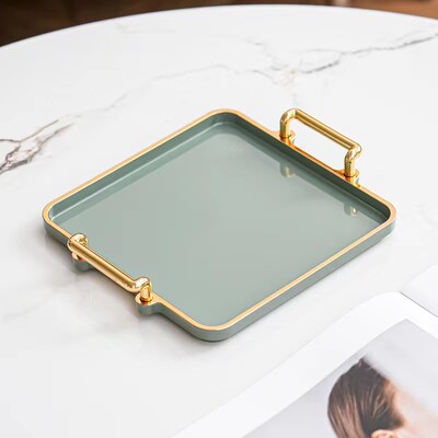 Kerge luksuslik kandik majapidamises ristkülikukujuline kosmeetika hoiualus elutuba veetass hoiukoht hotelli korteri hoiualus