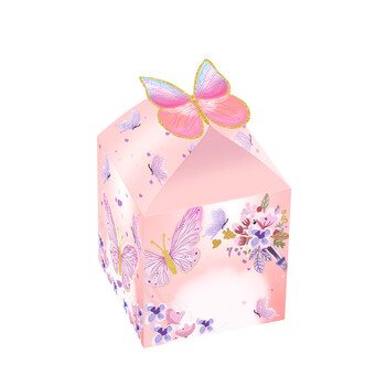 New Butterfly Candy Box Hollow Butterfly Wings Wedding Candy Box Decoration Party Supplies Στολίδια Κουτί αποθήκευσης Χονδρική