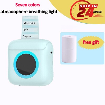 A4-es hordozható hőnyomtató Vezeték nélküli nyomtató PDF Weboldal Szerződés Képnyomtatók Hőpapír Nincs szükség tintára vagy tonerre az irodába