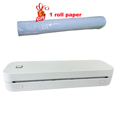 A4-es hordozható hőnyomtató Vezeték nélküli nyomtató PDF Weboldal Szerződés Képnyomtatók Hőpapír Nincs szükség tintára vagy tonerre az irodába