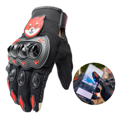 Οθόνη αφής Full Finger Motos Riding Guantes Γάντια Μοτοσικλέτας Μοτοσικλέτα Motocross Outdoor Sports Protective Gears Glove