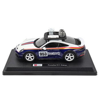 Bburago 1:24 Scale Porsche 911 Dakar Weissach κράμα αγωνιστικό αυτοκίνητο Alloy Luxury Vehicle Diecast Car Model Toy Collection Δώρο