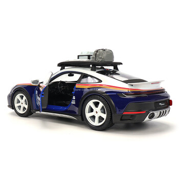 Bburago 1:24 Scale Porsche 911 Dakar Weissach κράμα αγωνιστικό αυτοκίνητο Alloy Luxury Vehicle Diecast Car Model Toy Collection Δώρο