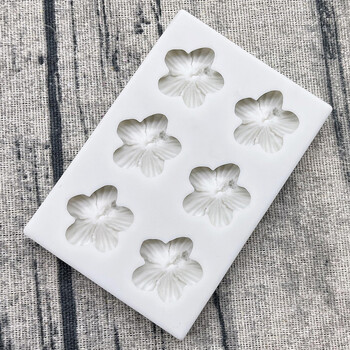 Μίνι τριαντάφυλλο Camellia Daisy Flower Silicone Sugarcraft Mold Cookie Cupcake Φόρμα ψησίματος σοκολάτας Φοντάν για τούρτα Εργαλεία διακόσμησης