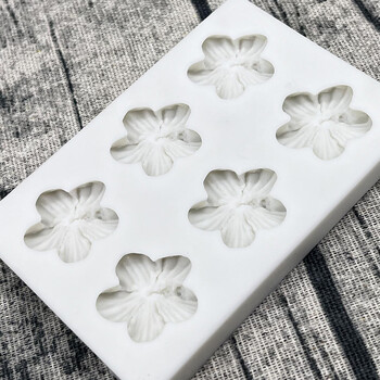 Μίνι τριαντάφυλλο Camellia Daisy Flower Silicone Sugarcraft Mold Cookie Cupcake Φόρμα ψησίματος σοκολάτας Φοντάν για τούρτα Εργαλεία διακόσμησης