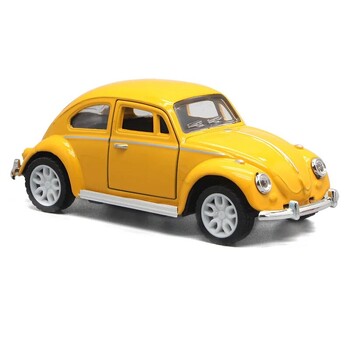 1/36 Scale Diecast Metal Pull Back Action Drives Car Forward Car Model Toy Car Toy for Gift/ Kids (ΚΟΚΚΙΝΟ)