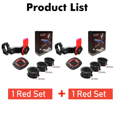 Suport telefon pentru biciclete pentru motociclete Suport pentru telefon pentru biciclete Quad Lock Suport pentru biciclete Suport rotativ la 360° pentru navigare Suport de securitate