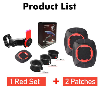 Suport telefon pentru biciclete pentru motociclete Suport pentru telefon pentru biciclete Quad Lock Suport pentru biciclete Suport rotativ la 360° pentru navigare Suport de securitate