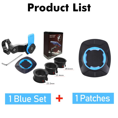 Suport telefon pentru biciclete pentru motociclete Suport pentru telefon pentru biciclete Quad Lock Suport pentru biciclete Suport rotativ la 360° pentru navigare Suport de securitate