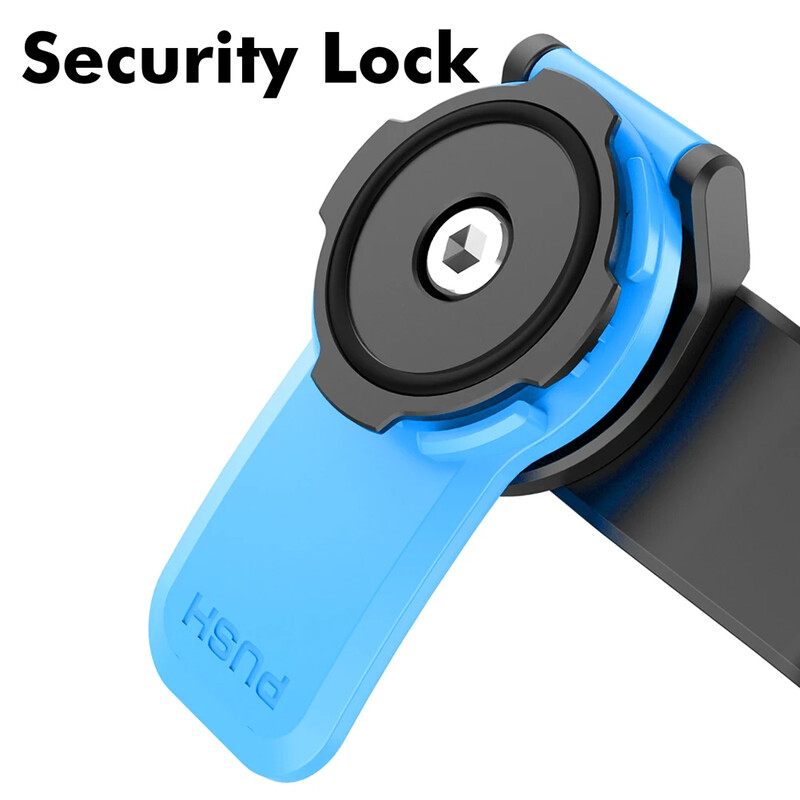 Suport telefon pentru biciclete pentru motociclete Suport pentru telefon pentru biciclete Quad Lock Suport pentru biciclete Suport rotativ la 360° pentru navigare Suport de securitate