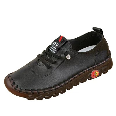 Tossud Naised Kingad Loaferid Paelad Nahk Lame Uus Kevad 2023 Vabaaja mugavad ema kingad Mujer Zapatos Chaussure Femme