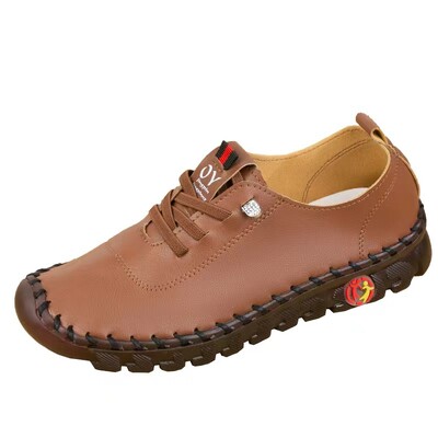Tossud Naised Kingad Loaferid Paelad Nahk Lame Uus Kevad 2023 Vabaaja mugavad ema kingad Mujer Zapatos Chaussure Femme