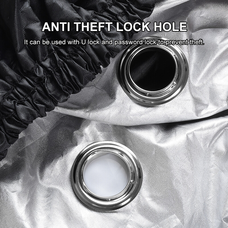 Mootorratta kate veekindel kogu hooajal tolmukindel UV-kaitsega siseruumides tõukeratas 190T kulumiskindlast riidest mootorratta kate