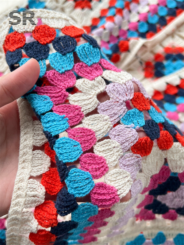 SINGREINY Cardigan lung tricot de vară, elegant, cu mânecă lungă, cu cârlig, design retro, pentru damă, ocazional, pulover, rochii largi de plajă