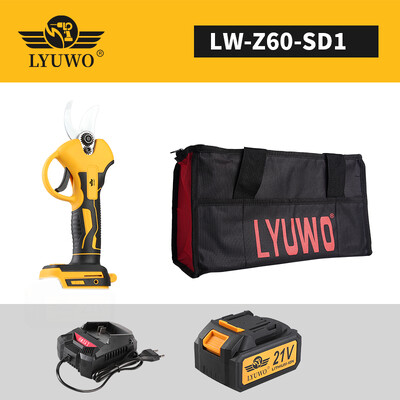 Foarfece de tăiere fără fir reîncărcabile LYUWO, unealtă electrică de tăiere în ghiveci pentru pomi fructiferi, 20 V fără perii, 30 mm