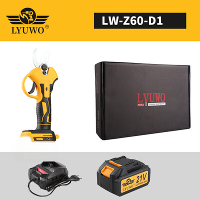 Foarfece de tăiere fără fir reîncărcabile LYUWO, unealtă electrică de tăiere în ghiveci pentru pomi fructiferi, 20 V fără perii, 30 mm