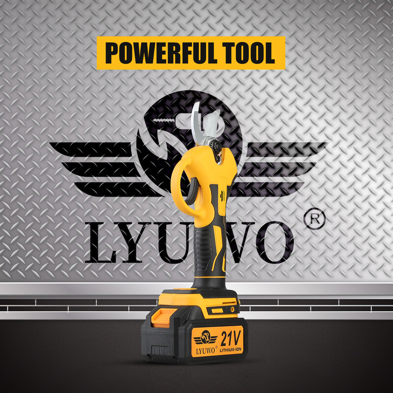 Foarfece de tăiere fără fir reîncărcabile LYUWO, unealtă electrică de tăiere în ghiveci pentru pomi fructiferi, 20 V fără perii, 30 mm