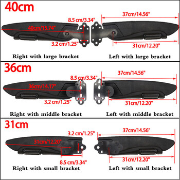 31cm 36cm 40cm Universal Ρυθμιζόμενο Αριστερά Δεξιά Πλευρά Κάθισμα Φορτηγού Αυτοκινήτου Υποβραχιόνιο Στήριγμα Χεριού Στήριγμα Μπράτσο Δερμάτινο για σκάφος τροχόσπιτου RV