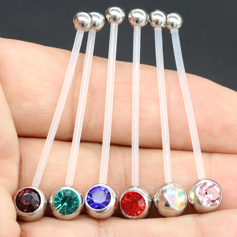 Euroopa ja Ameerika otsemüük läbipaistev pehme sammas rasedate naiste nabarõngas augustamine ehted teemant kaetud naba naba hulgimüük tootja otse hulgimüük