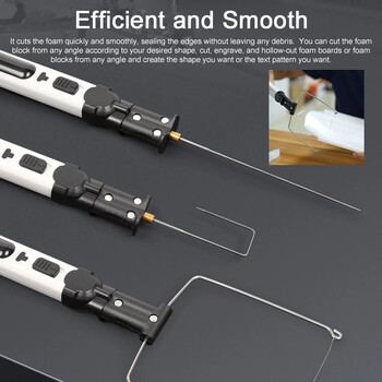 Φορητό Ασύρματο Αφροκόπτη Hot Wire Foam Cutter Pen Styrofoam Cutting Tools Kit Ηλεκτρονικό κιτ συγκόλλησης Εργαλεία στυλό χάραξης