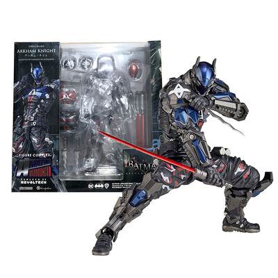 APbrīnojama YAMAGUCHI Arkham Knight Action figūriņa #024. Modelis PVC nūja 17cm kolekcija kustīgas anime figūriņas rotaļlietas bērnu dāvanām