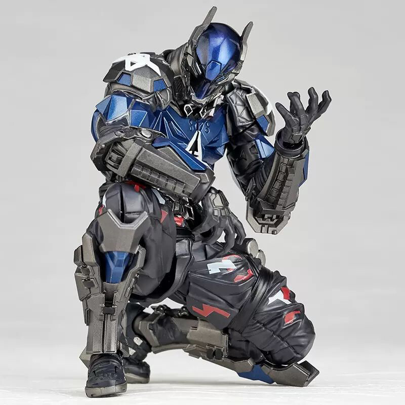 APbrīnojama YAMAGUCHI Arkham Knight Action figūriņa #024. Modelis PVC nūja 17cm kolekcija kustīgas anime figūriņas rotaļlietas bērnu dāvanām
