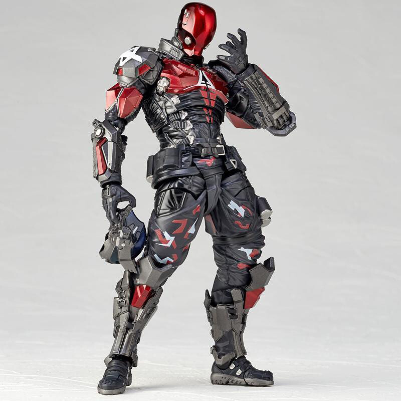 APbrīnojama YAMAGUCHI Arkham Knight Action figūriņa #024. Modelis PVC nūja 17cm kolekcija kustīgas anime figūriņas rotaļlietas bērnu dāvanām