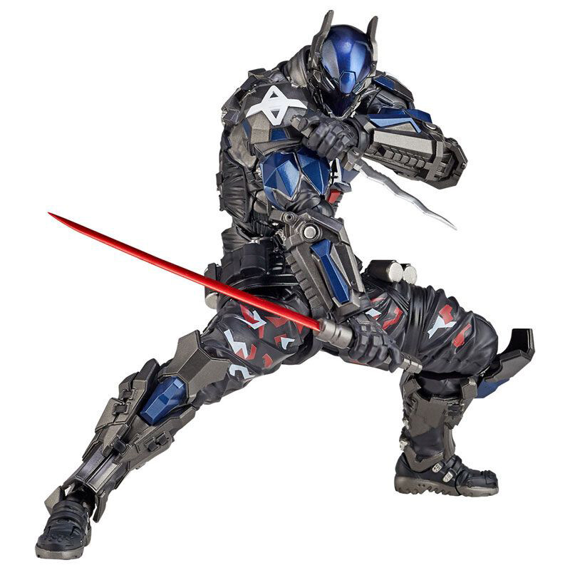 APbrīnojama YAMAGUCHI Arkham Knight Action figūriņa #024. Modelis PVC nūja 17cm kolekcija kustīgas anime figūriņas rotaļlietas bērnu dāvanām