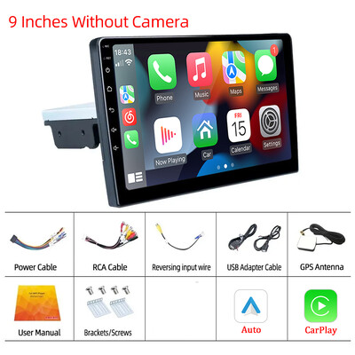 Hippcron Android 11 Ραδιόφωνο αυτοκινήτου 1 Din Autoradio 2G 32G Universal 7"/9" WIFI GPS Bluetooth Audio Multimedia Video Player