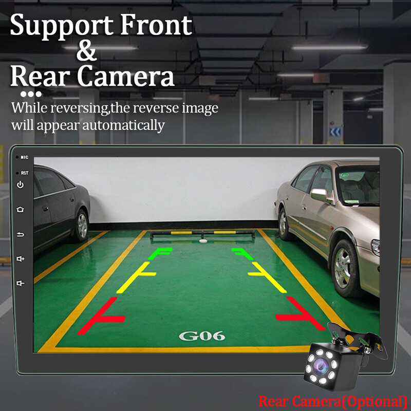 Hippcron Android 11 Ραδιόφωνο αυτοκινήτου 1 Din Autoradio 2G 32G Universal 7"/9" WIFI GPS Bluetooth Audio Multimedia Video Player