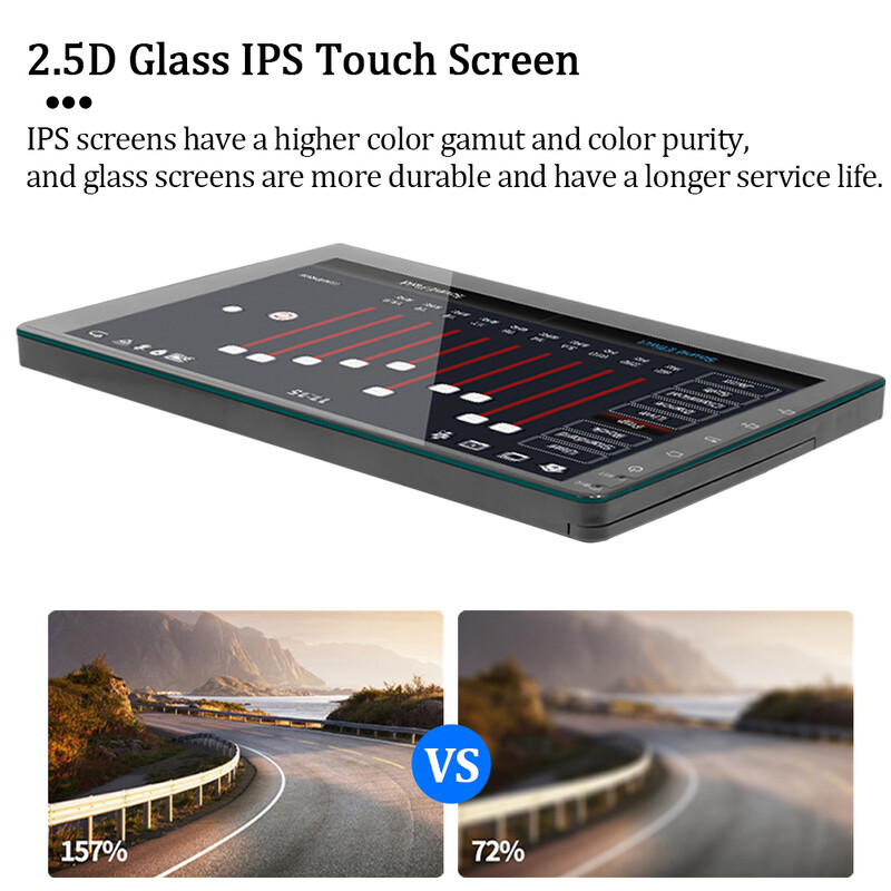 Hippcron Android 11 Ραδιόφωνο αυτοκινήτου 1 Din Autoradio 2G 32G Universal 7"/9" WIFI GPS Bluetooth Audio Multimedia Video Player