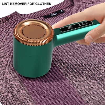 Препарат за премахване на мъх за дрехи USB Електрически акумулаторен тример за топка за коса Пуловер за дрехи Самобръсначки Макари Устройство за премахване