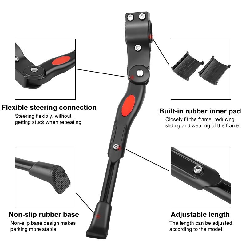 Ρυθμιζόμενη βάση στήριξης για ποδήλατο 22 24 26 ιντσών για ποδήλατο βουνού