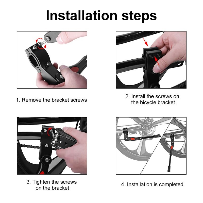 Ρυθμιζόμενη βάση στήριξης για ποδήλατο 22 24 26 ιντσών για ποδήλατο βουνού