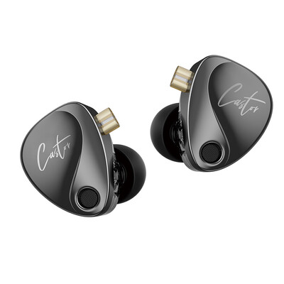 KZ Castor 2DD Dynamic in Ear HiFi fülhallgató Csúcskategóriás hangolható játék sport fejhallgatók monitor fejhallgató fülhallgató EDX PRO ZSNPRO ZVX