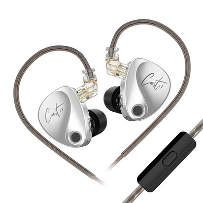 KZ Castor 2DD Dynamic in Ear HiFi Ακουστικά υψηλής ποιότητας με δυνατότητα συντονισμού παιχνιδιού Αθλητικά ακουστικά Οθόνη ακουστικών Ακουστικά EDX PRO ZSNPRO ZVX