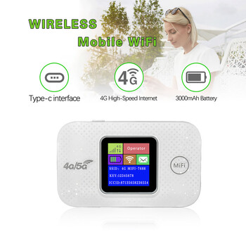 4G Lte Router Ασύρματο Wifi Φορητό Μόντεμ Mini Outdoor Hotspot Pocket Mifi 150mbps με επαναλήπτη υποδοχής κάρτας Sim για αυτοκίνητο εξωτερικού χώρου