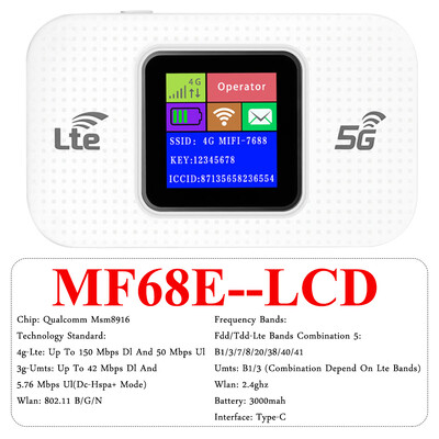 4G Lte maršrutizatorius, belaidis Wi-Fi nešiojamas modemas mini lauko viešosios interneto prieigos taško kišeninis Mifi 150 Mbps su SIM kortelės lizdo kartotuvu lauko automobiliui
