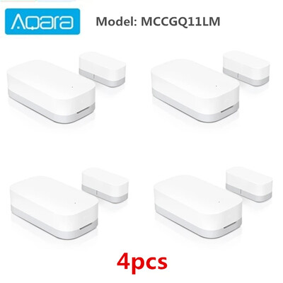 Algne Aqara ukseakna andur ZigBee juhtmevaba ühendusega nutikas ukseandur Töötage Mi Home HomeKitiga rakenduse jaoks Android iOS