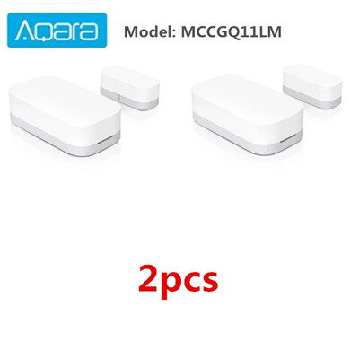 Algne Aqara ukseakna andur ZigBee juhtmevaba ühendusega nutikas ukseandur Töötage Mi Home HomeKitiga rakenduse jaoks Android iOS