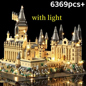 Micro Bricks City Creative Medieval Magic Castle Σειρά Σχολική Αρχιτεκτονική Palace Model Building Blocks Δώρα Παιχνίδια συναρμολόγησης για παιδιά