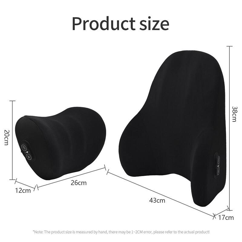 Auto elektriline ühe nimmeosa ühe peatoe vibratsioon massaaž nimme tugi Kaela padi nimmepadi auto iste Auto salong