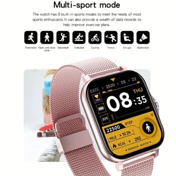 Smartwatch LIGE για άνδρες Γυναικεία Bluetooth Calling βραχιόλι Sport Fitness Έξυπνο ρολόι Δώρα Ψηφιακό Smartwatch Γυναικείο ρολόι χειρός Ανδρικά